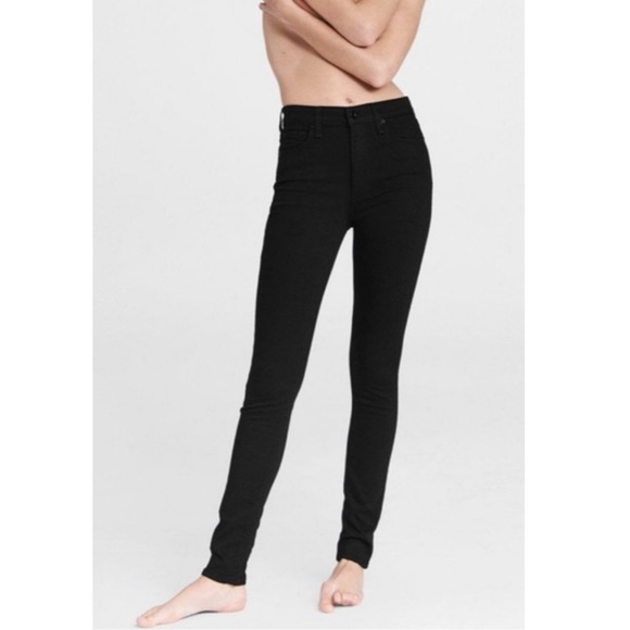 Rag & Bone High Rise Ankle Skinny Denim Jeans - Picture 1 of 7